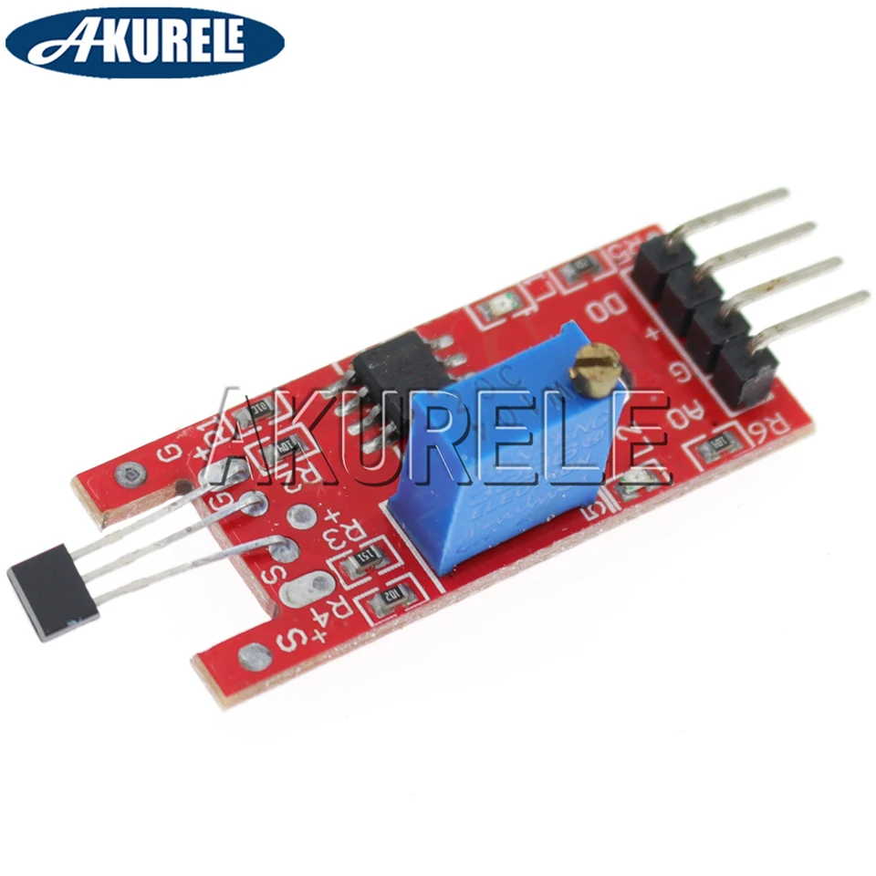 Sensor de efecto Hall magnético KY-024, interruptores, módulo de Sensor de conteo de velocidad, Módulo lineal estándar para Arduino