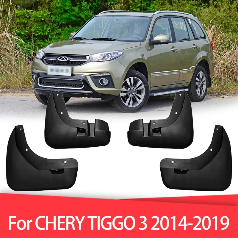 Car Mud Flaps For Chery Tiggo3 Tiggo 3 2019~2014 Mudguards Splash Guards Fender Mudflaps Accessories