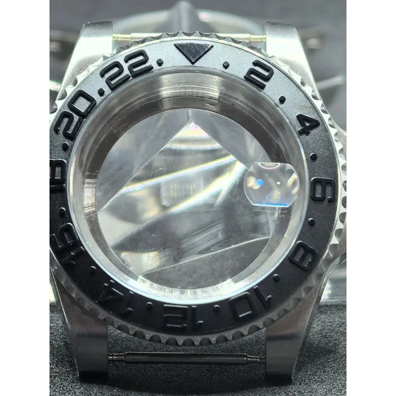 حافظة Seiko من الفولاذ المقاوم للصدأ لعلبة GMT مقاس 40 مم لملحقات تعديل الحركة NH35/NH36