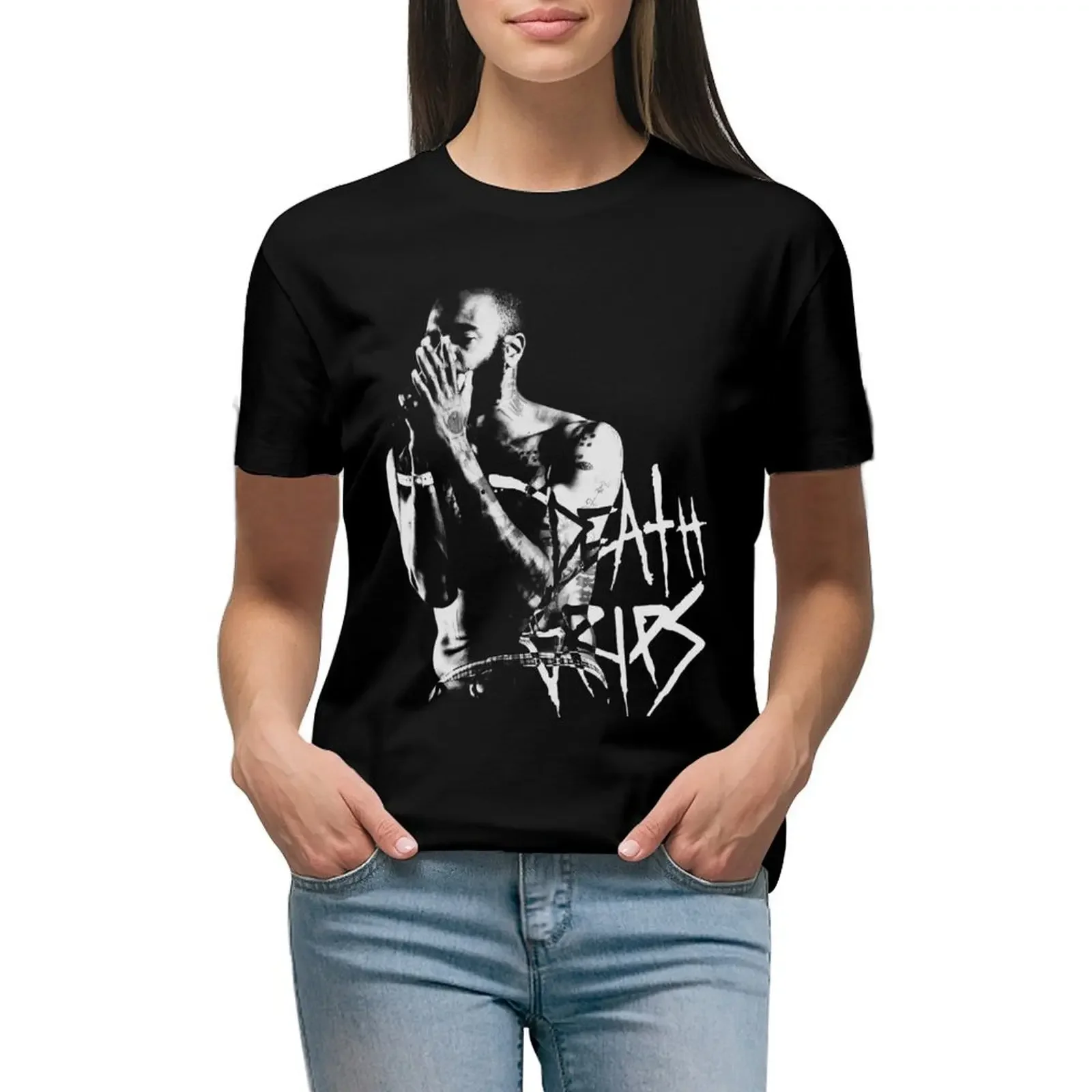 Death Grips MC Ride T-Shirt summer clothes plus sizes Short sleeve tee customs design your own Womens graphic t shirts