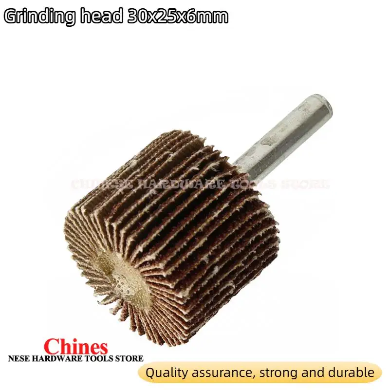 1 قطعة الرملي رفرف تلميع عجلات الرملي القرص الصنفرة 6 مللي متر عرقوب جلخ طحن عجلة رئيس ل أداة دوارة