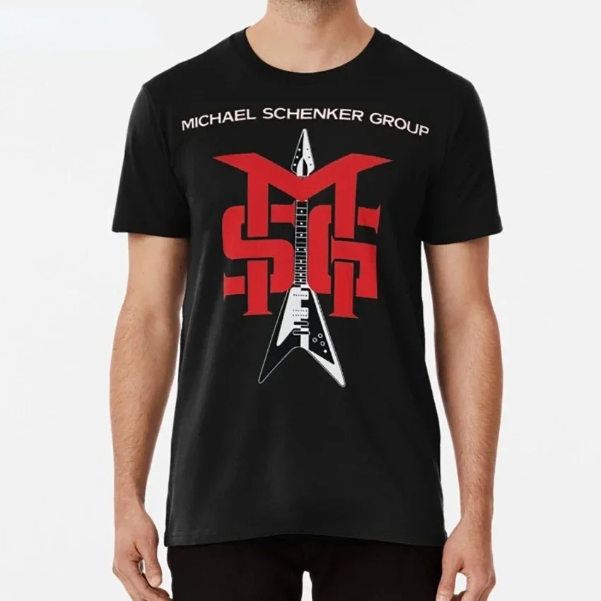 Group Msg Rock Heavy Hard Armed and Ready Rock Bottom Ufo Tee Men Clothing Michael Schenker Group Tshirt Michael Schenker