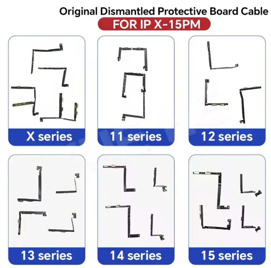 Battery Dismantled Protective Board Cable for iPhoneX to 15promax battery repair