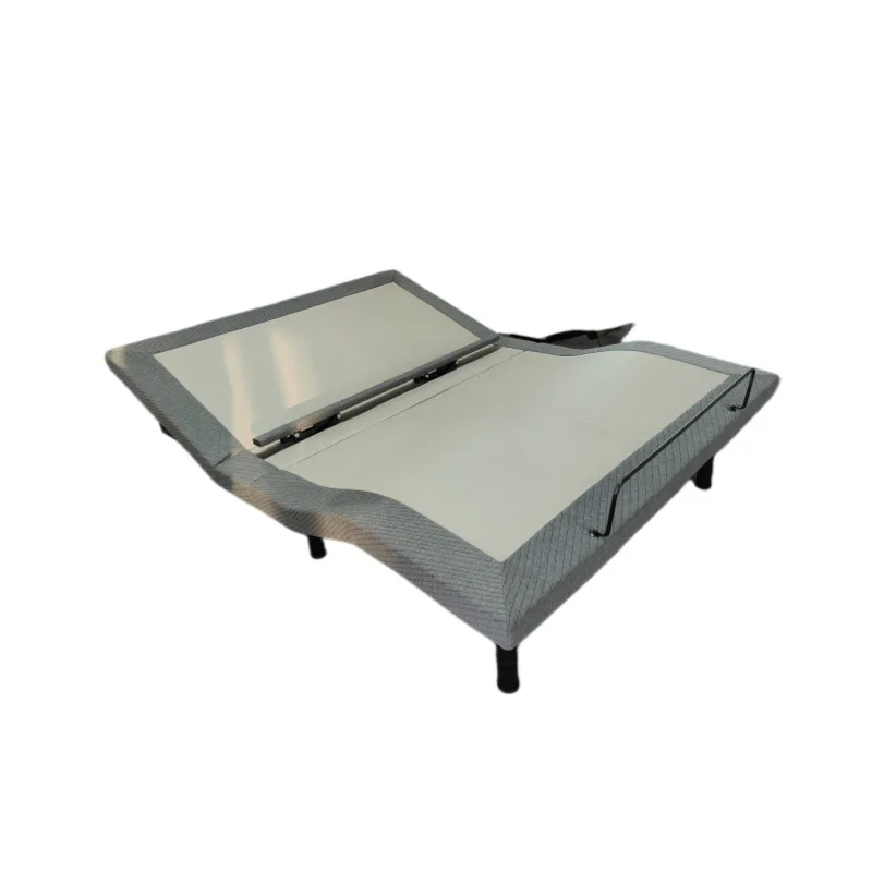

Multifunctional lifting bed frame waist massage