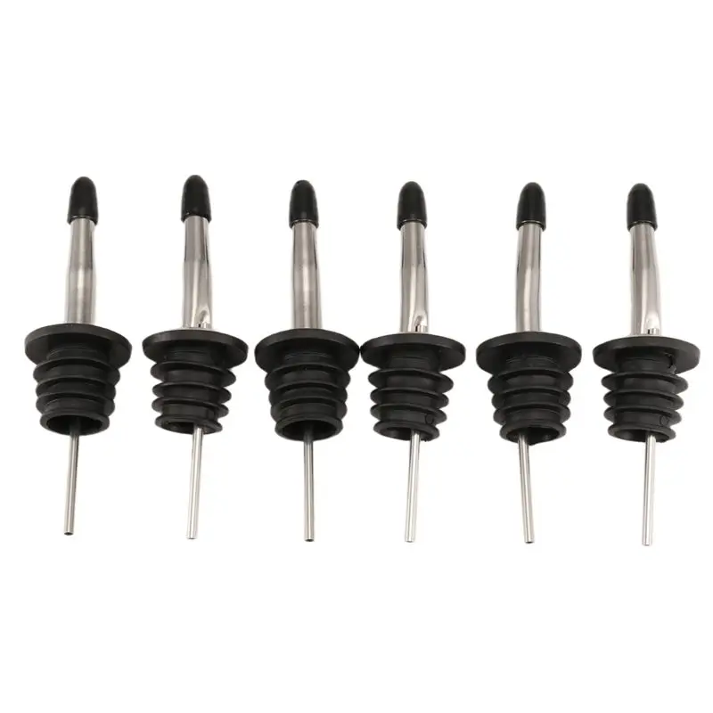 Speed Pourer Cap - OLTRE 스테인리스 스틸 주입기 6개 세트,