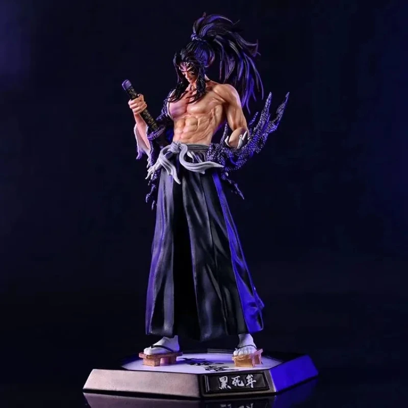 アニメデーモンスレイヤー黒死牟立姿勢アクションフィギュア PVC