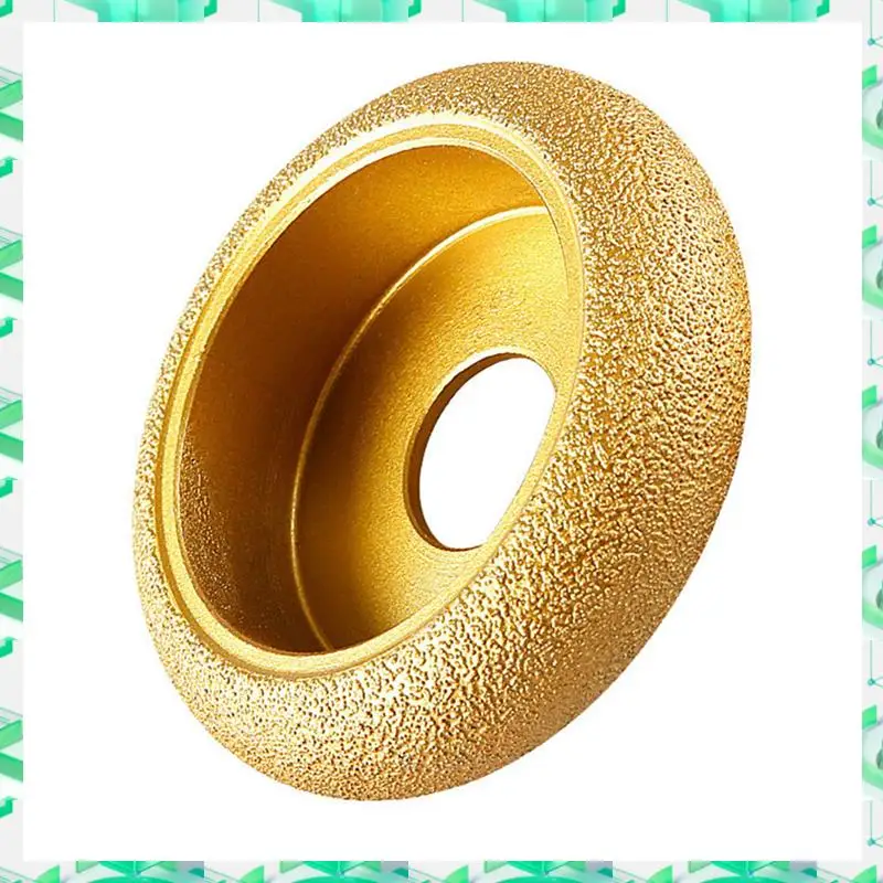 

FIZP 75Mm Stone Edging Wheel Grinding Wheel Roman Slotted Granite Marble Brazed Diamond Angle Grinder Grinding Head