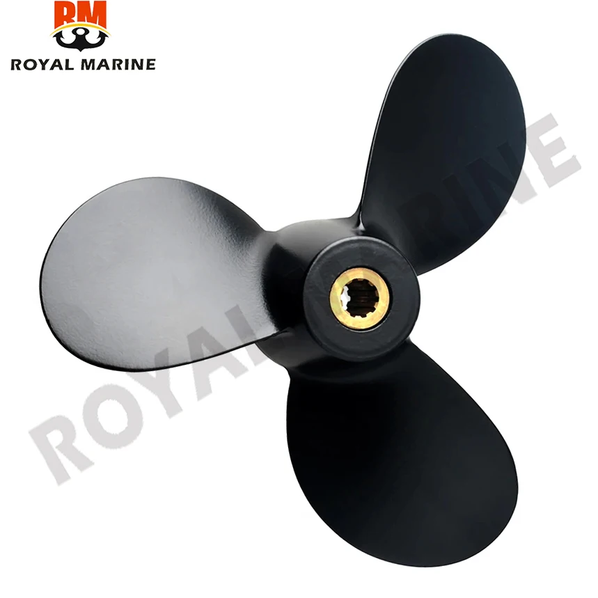 58111-98651-019 Propeller (3X7-1/2X7) 7 1/2x7 for Suzuki DF4 DF5 DF6 4HP/5HP/6HP 5811198651019 Boat Engine Replaces Parts