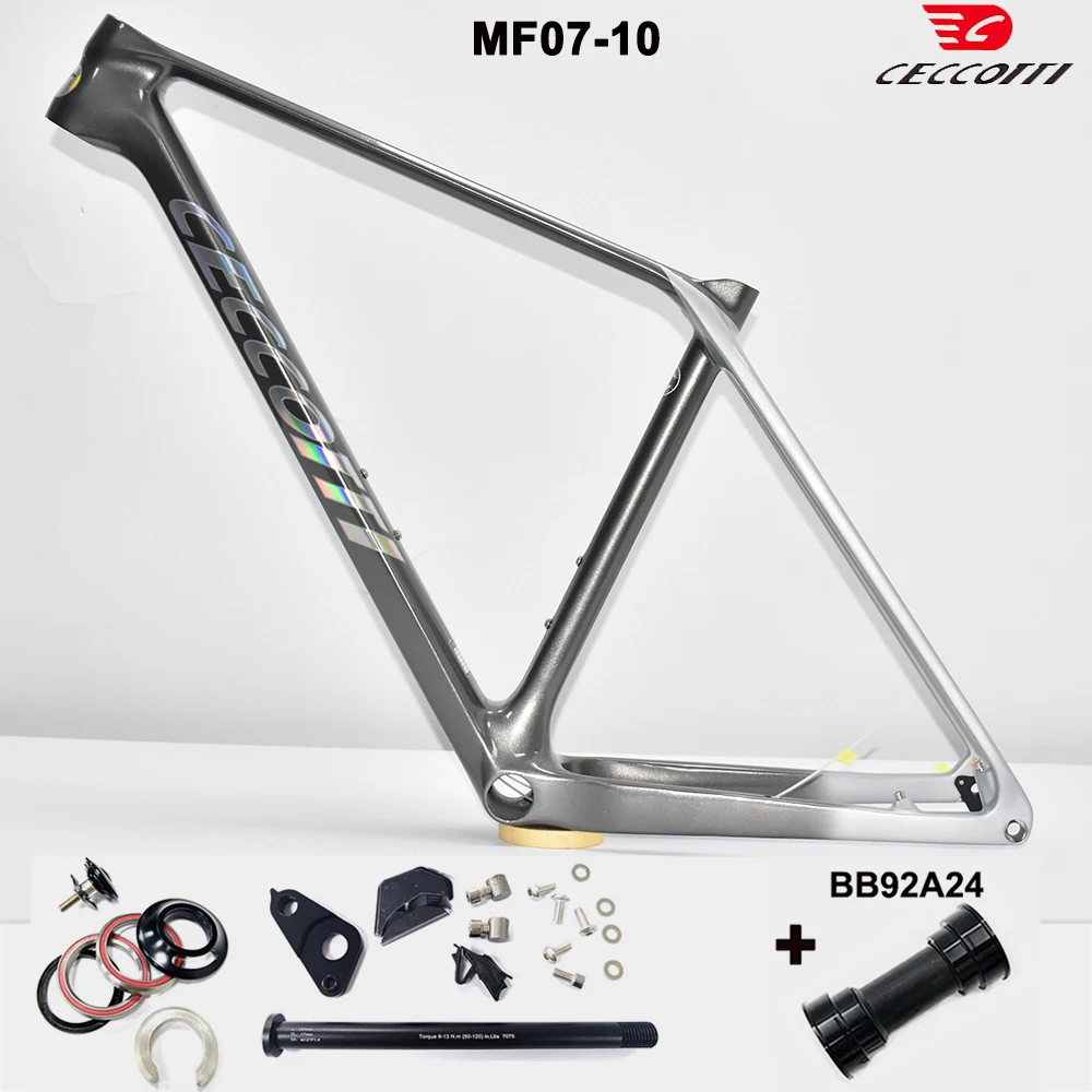 T1000 Full Carbon 29er MTB Frame Full Inner Cable Design Mountain Bicycle Farmes