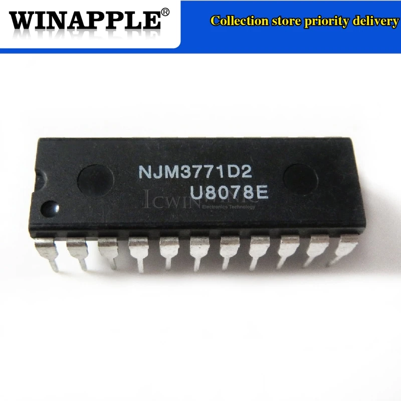 NJM3771D2 NJM3771D BA6822S BA6822 LA1800 LA1800 CXA1352AS CXA1352 DIP-22