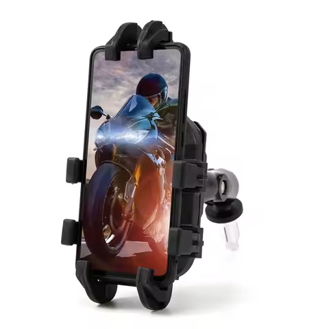 Motorcycle Phone Holder Fork Stem Mount GPS Navigation Bracket for BMW S1000RR 2010-2018 HONDA CBR600 F4i 2001-2006 CB400