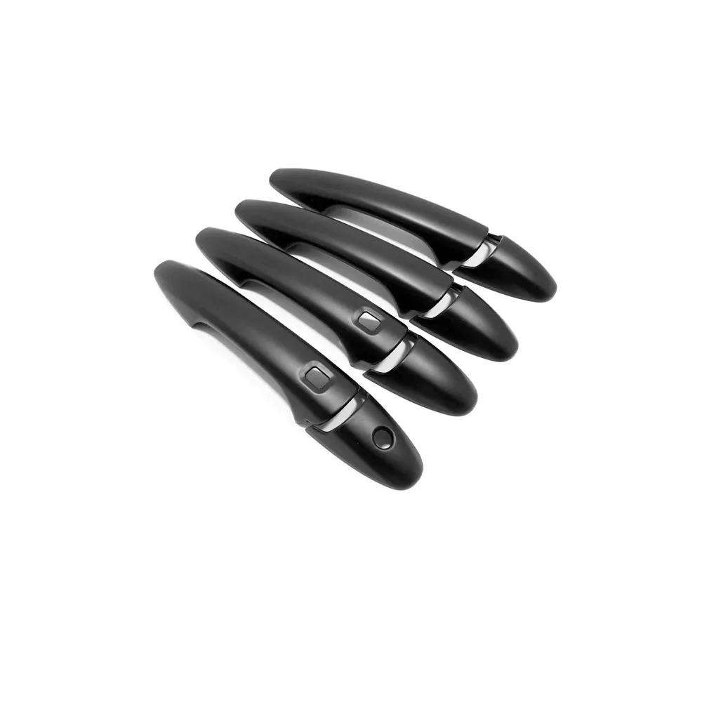 For GMW Haval H5 Car Side Door Handle Cover Trim Carbon Fiber 2023 Auto External Abs Accessories Styling Stickers 4Pcs