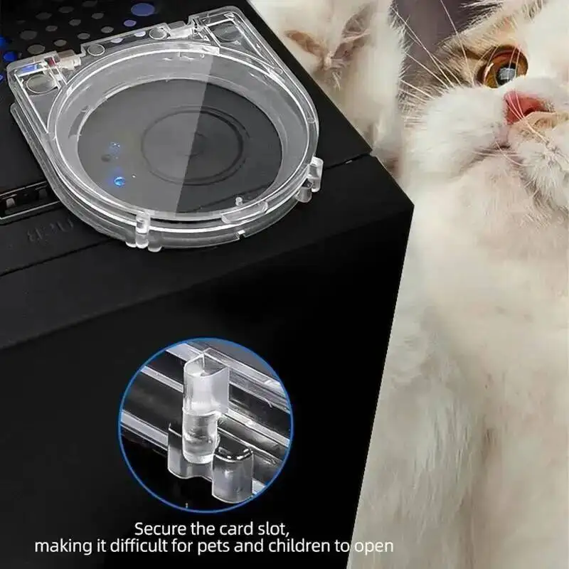 Diy botão capa protetora elevador computador host interruptor fonte de alimentação transparente anti-gato criança toque acidental