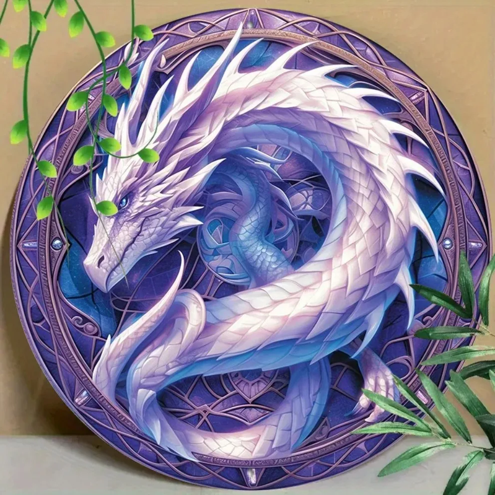 1Pc Round Metal Sig…