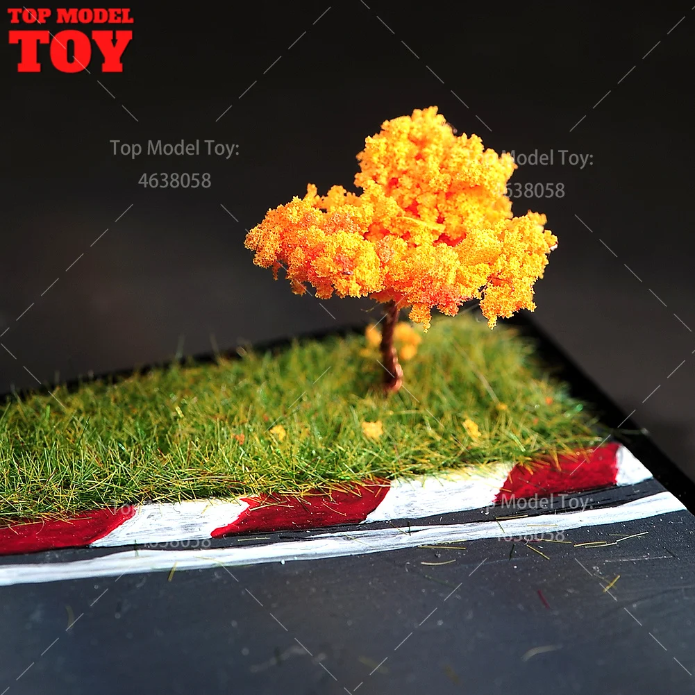 20.2X10.5X8.9cm Racing Track/Road Platform with Glass Scene Model Suitable For 1/64 and 1/43 Car Miniature Diorama Figure