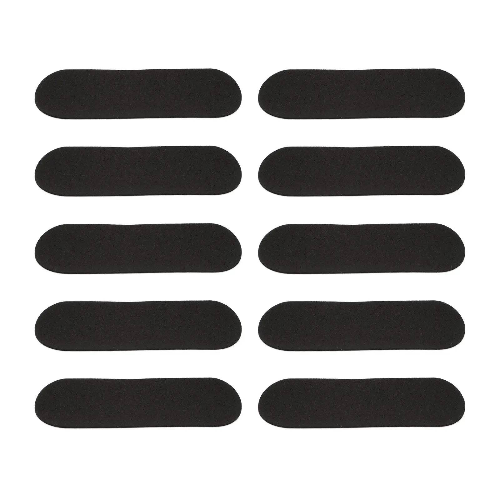 10 Pcs Finger Skateboard Anti-slip Stickers Fingerboards and Cycling Grip Tape Bravo Store Black Nail Non-slip for Mini