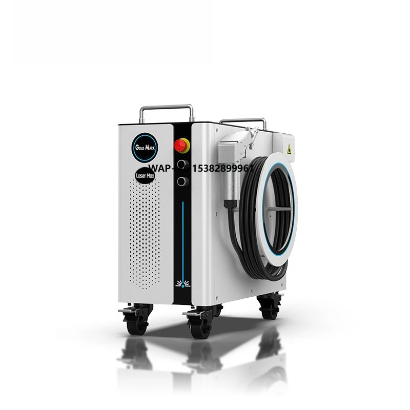 Max 1000w 1500w 2000w Cleaner Rust Paint Removing Machine Fiber Portable Cleaning Machine