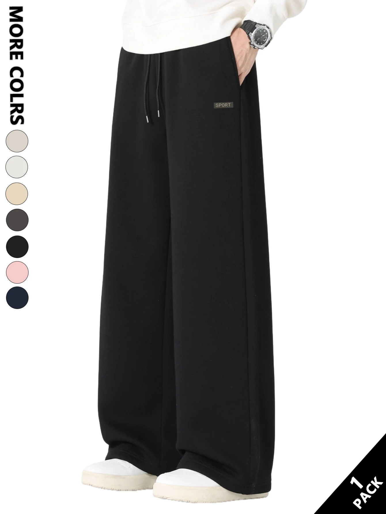 

Men's Casual Pants Are Soft and Skin-Friendly, Loose and Non-Restrictive, Suitable for Relaxing at Home, Daily Shopping, Commuting, Outdoor Walks, Casual Gatherings, and Short Vacations