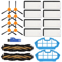 A95I-For Ecovacs Deebot N79S N79 Accessories HEPA Filter Main Side Brush Set Replacement Consumables Robot Vacuum Cleaner