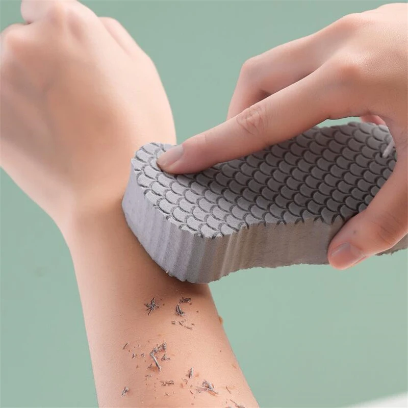 3d Schwamm Peeling Bad Schrubben Schwämme Reinigung Körper Waschlappen zurück Scrub ber Bad Dusche einfach Schlamm reiben