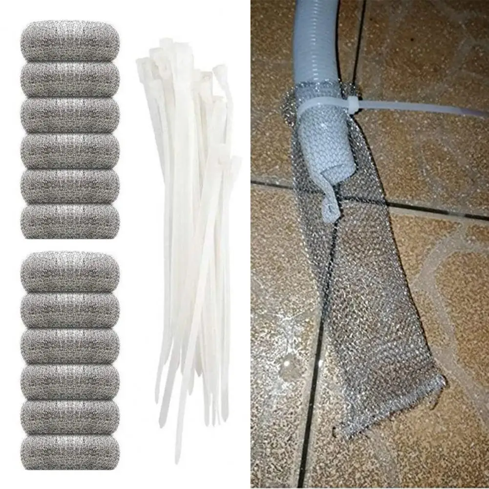 Accessories Debris Collection Net Stainless Steel Cleaning Useful Portable Fine Mesh Washing Machine Lint Traps