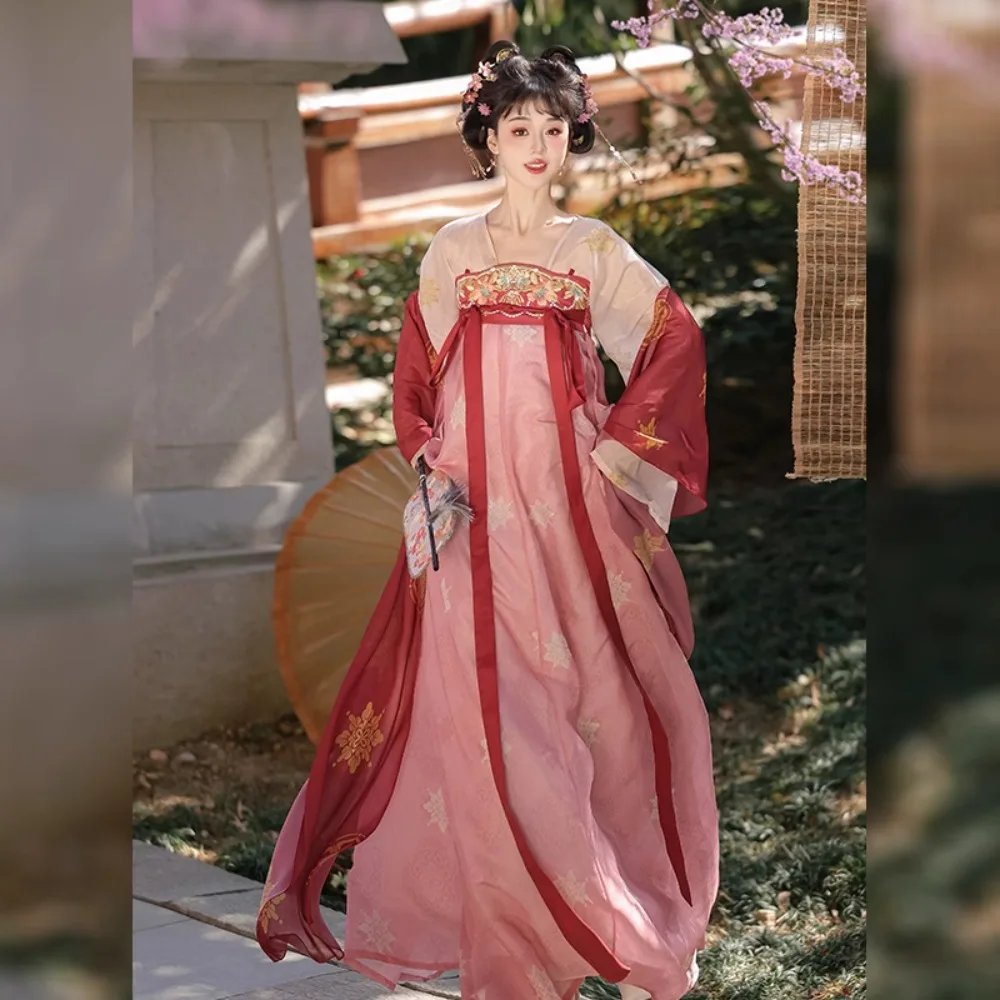 

Cosplay Costumes Stage Show Traditional Hanfu Women Clothing Chinese Dress Fairy Vintage Clothes Ethnic Style Dance Wear Party