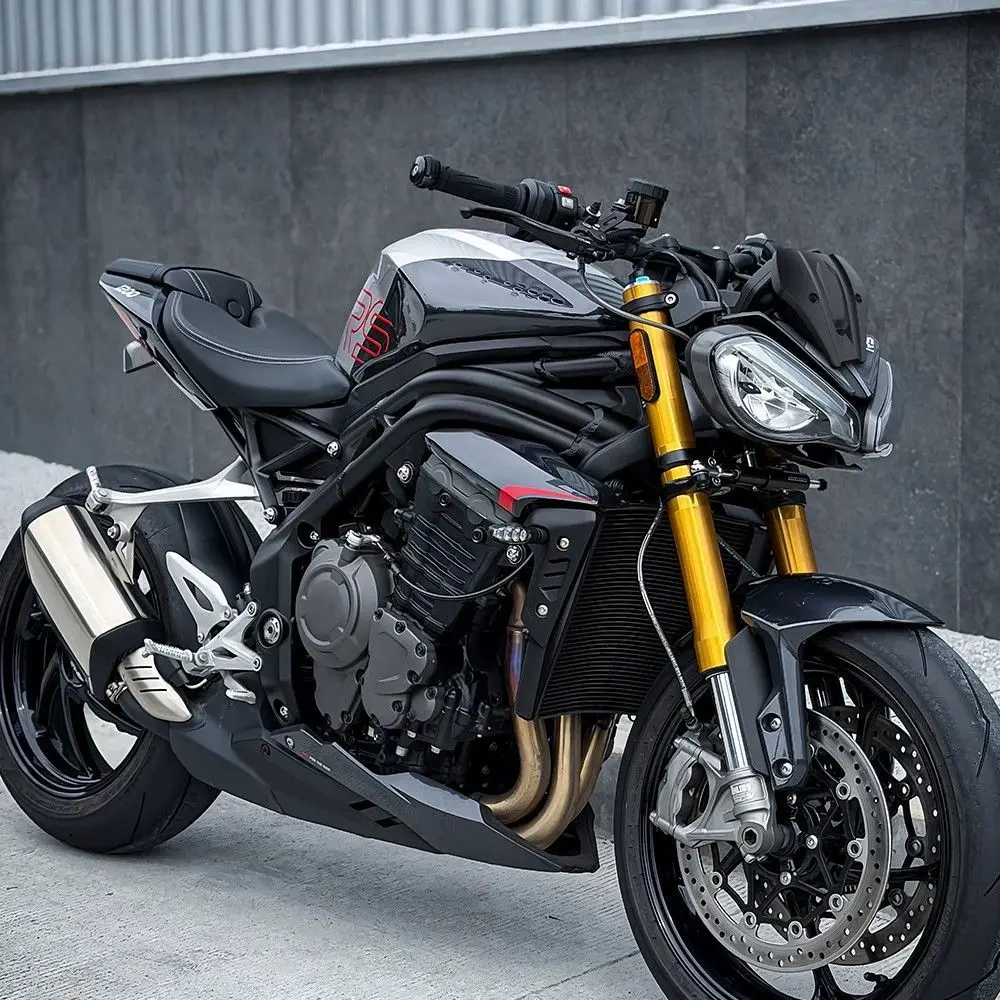 For Speed Triple 1200 RS 2021- Speed Triple 1200 RX 2025- Motorcycle Front Windscreen Sports Windshield Wind Deflectors Fairing