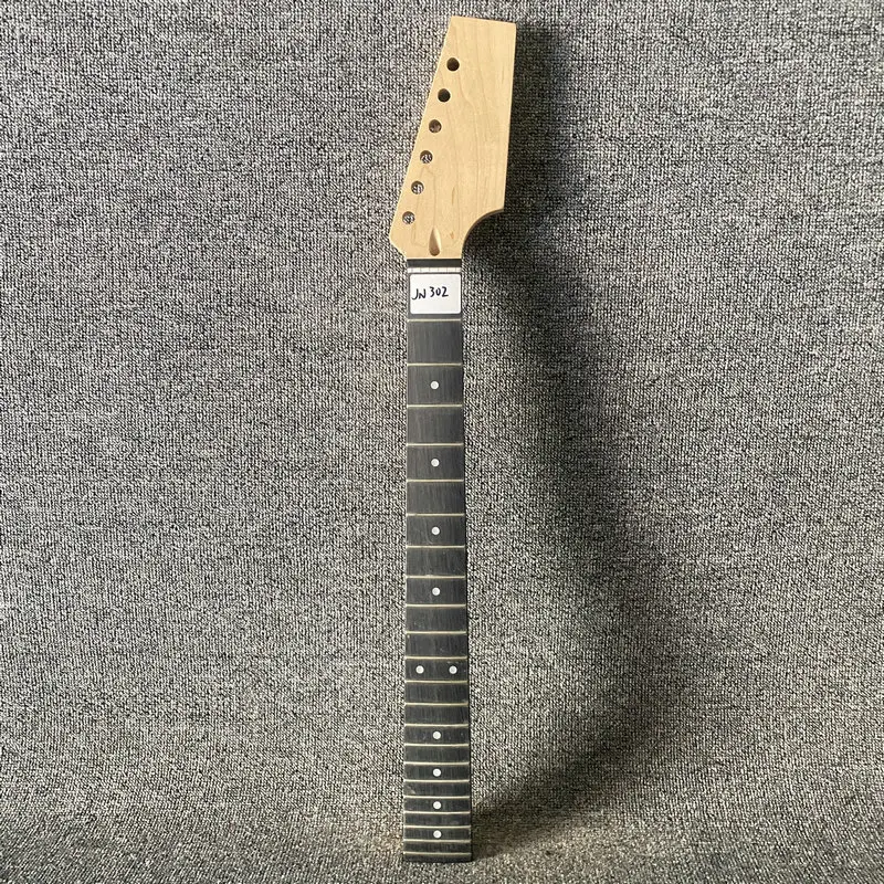 JN302 Custom Sample Order Semi Finishing Tremolo Guitar Neck Headstock Uncut for ST Guitar Replace and DIY USE