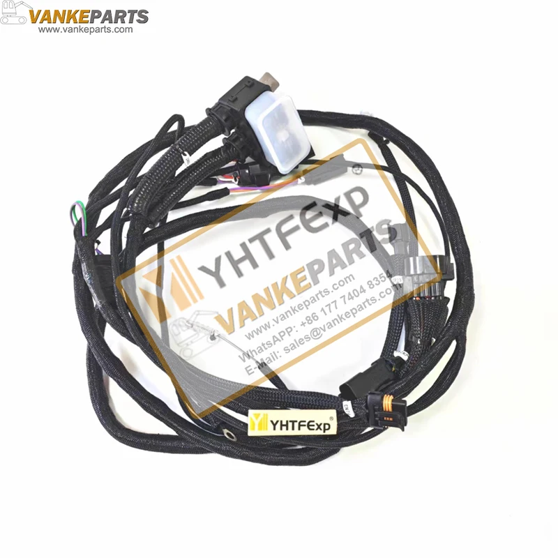 Vankeparts Excavator R385LVS Engine Power Wiring Harness (new version) High Quality 2BQA-43013