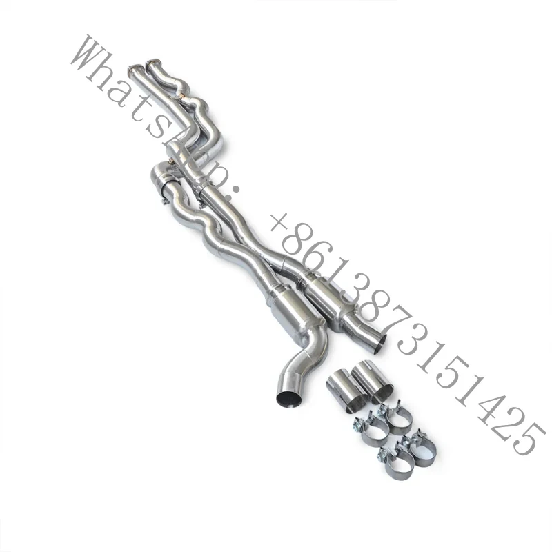Suitable Factory Customized Middle Tube Resonator M2C M2 S55 F87 3.0T 2018-2021 Stainless Steel Muffler Hi