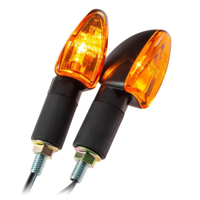 

12V Universal Motorcycle Turn Signal Indicator Light Front Back Flashing Halogen Light Blinker Flash Bike Lamp For Yamaha Suzuki