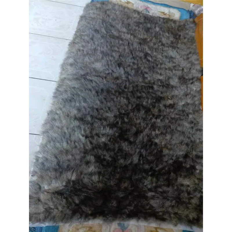 

Gray Squirrel Bedding Sofa Cushion, Bay Window Cushion Clothing Lining Squirrel Fur Soft and Smooth Gray Fabric