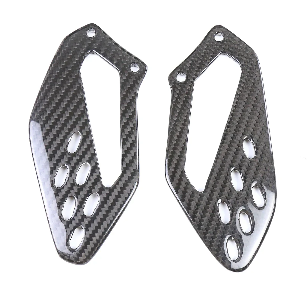 

For BMW S 1000 RR 2009-2014 HP4 100% Carbon Fiber Heel Plates