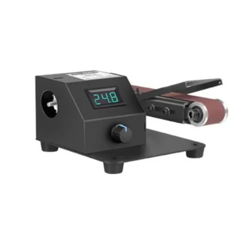 Upgrade Household Miniature Small Belt Sander Mini Electric Polishing Machine Knife Sharpening Tool Open Edge Desktop Sandpaper