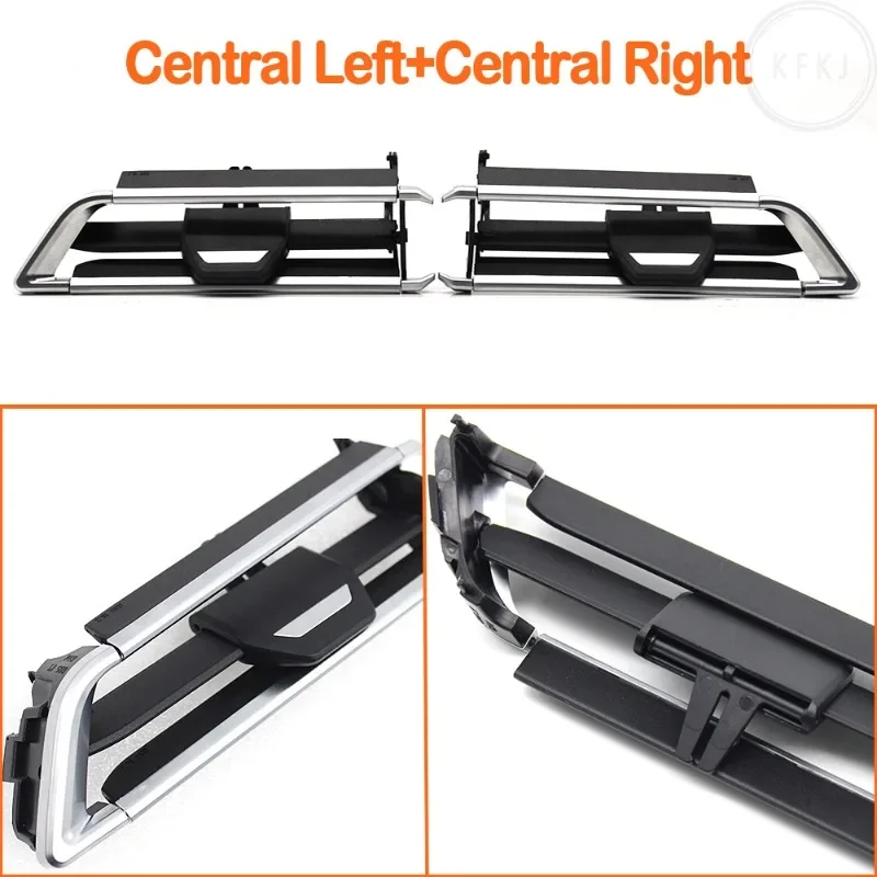 

Для BMW X5 G05 X6 G06 X7 G07 2019-2021 64119462381 Ремкомплект передней центральной левой и правой вентиляционной решетки кондиционера