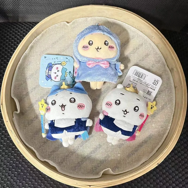 Jhiikawas Fairy Tale Prince  Princess Series Plush Keychain Cute Usagi Hachiware Jiikawa Anime Pendant Kawaii Bag Charm for Fans - view 2