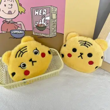 창의적인 만화 호랑이 동전 지갑, 노란색 이어폰 케이스, 데이터 케이블 보관 가방, 패킷 카드 키 가방, 메이크업 가방, 범용 Best5 창의적인 만화 호랑이 동전 지갑, 노란색 이어폰 케이스, 데이터 케이블 보관 가방, 패킷 카드 키 가방, 메이크업 가방, 범용 Best5