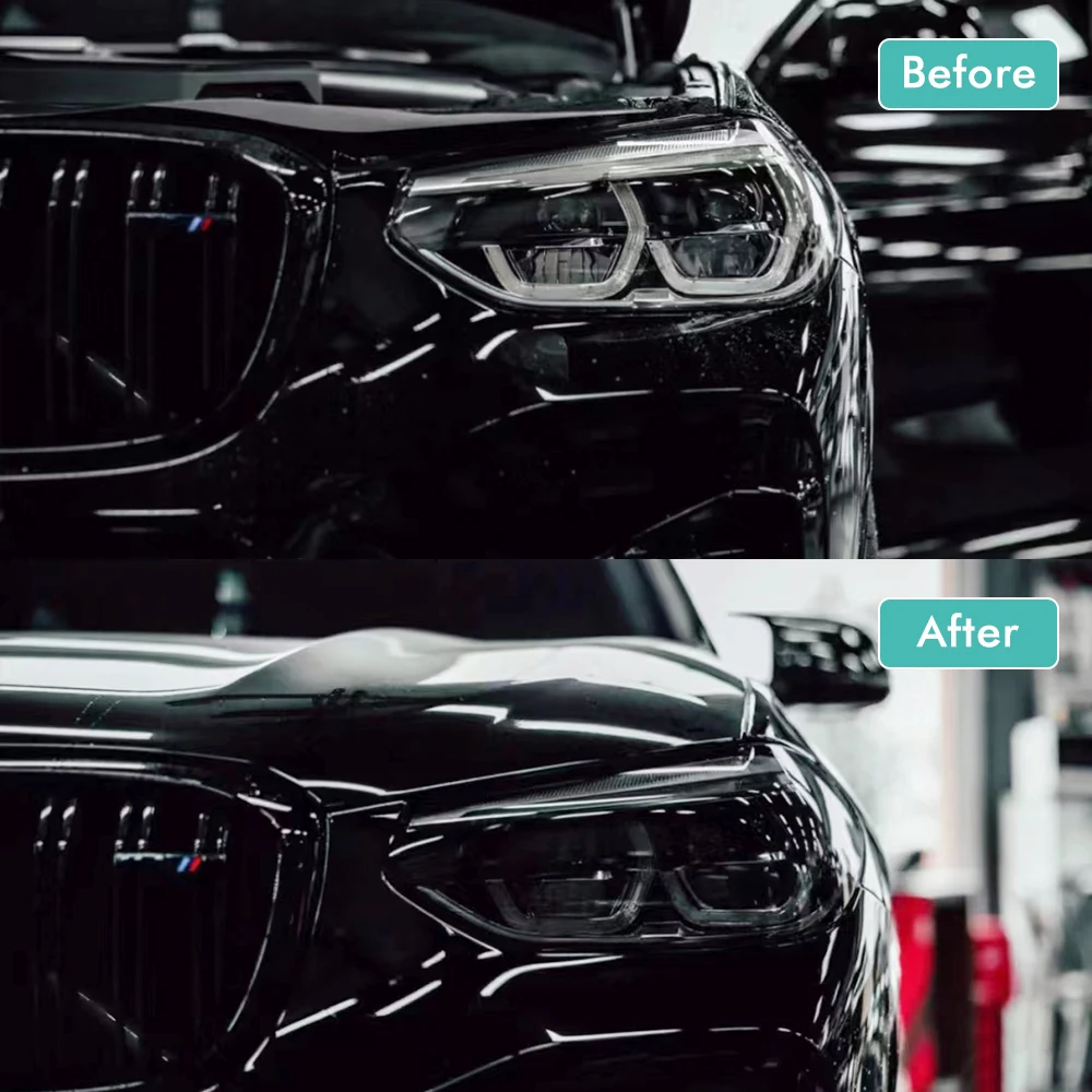 

30X100/150/200cm Car Light Film Headlight Fog Light Taillight Smoke Black Tint Vinyl Film Self-Adhesive Wrap Car Decoration