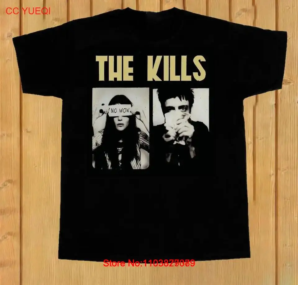 The Kills Band No Wow Song Music Gift Tee Cotton Adult Shirt S-2345XL AL328