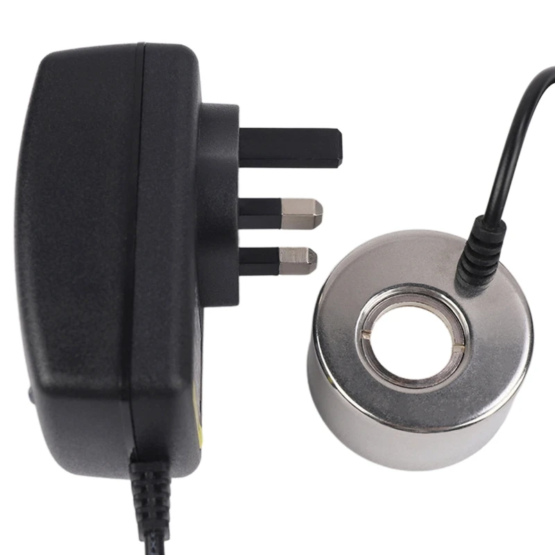 24 فولت جهاز تكوين ضباب بالموجات فوق الصوتية نافورة الماء بركة آلة الضباب رذاذ ضباب صغير للترطيب وإزالة الروائح انخفاض الشحن