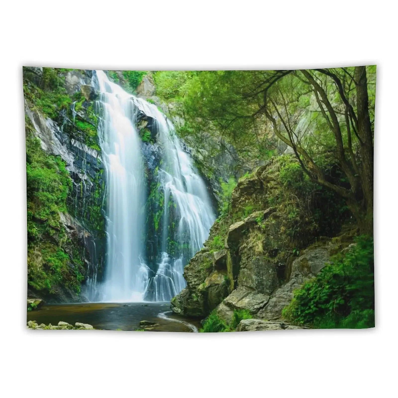 Waterfall In the Wild Tapestry Tapete For The Wall Home Decoration Bedroom Decor Wall Hanging Wall Tapestry