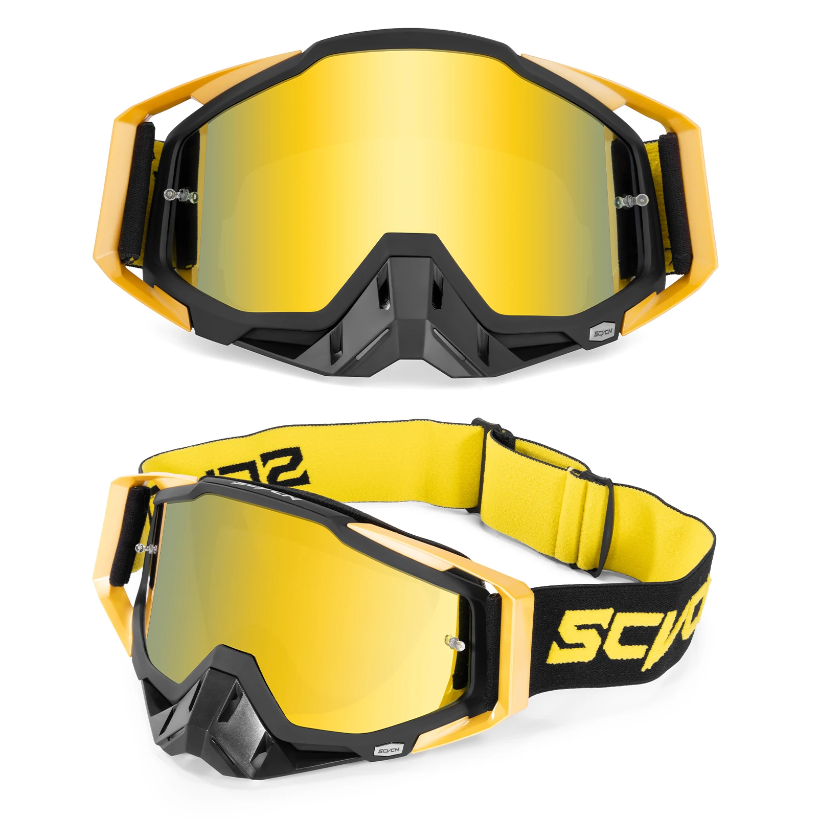 

SCVCN Mountain Riding Motocross Goggles Motocross Glasses Motorcycle Driving Glasses Men Women Fashion Outdoor Sport Sunglasses