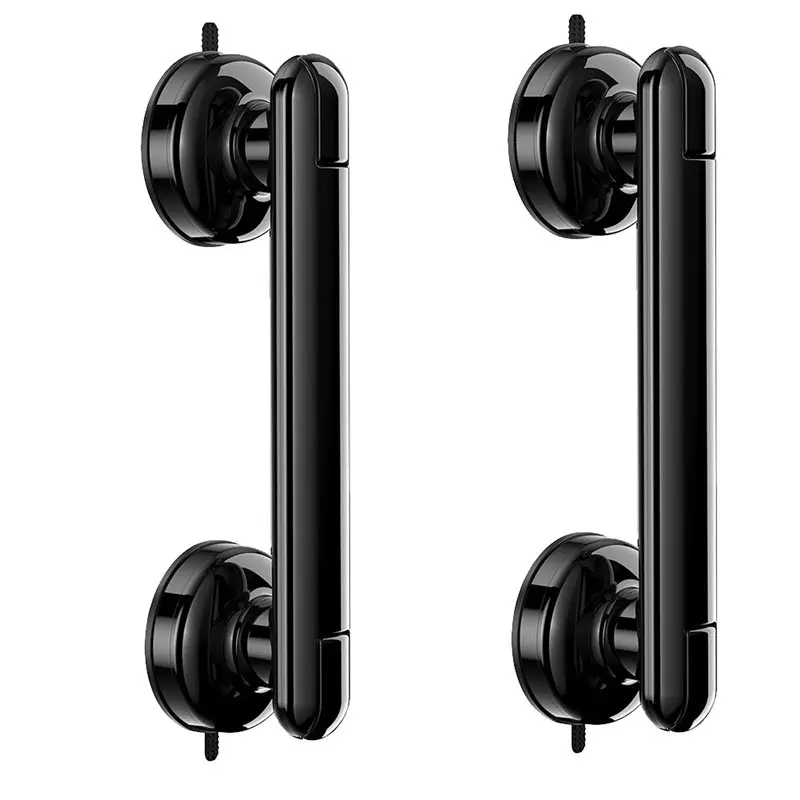 

ABKS-Bathroom Safety Grip 11 Inch No Drilling& Waterproof, 2 Pack Grab Bars For Bathtubs And Showers, 230Lbs Heavy Duty
