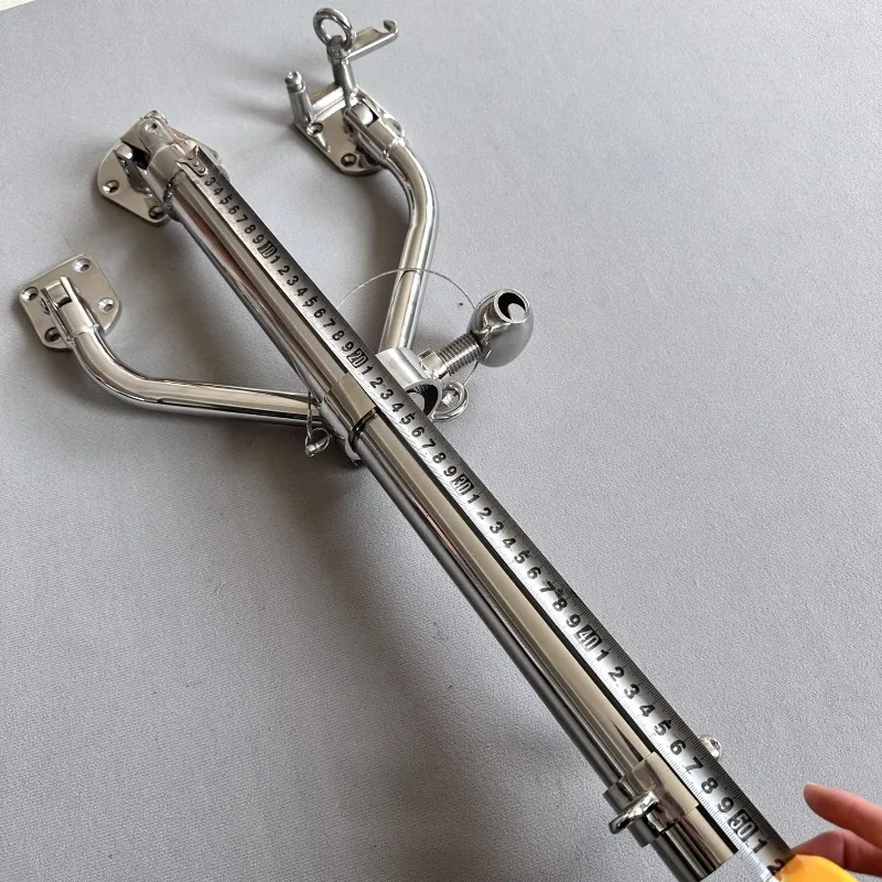 

March Marine Hardware Accessories Stainless Steel Adjustable Bracket Fishing Rod Holder Outrigger Rod Holder