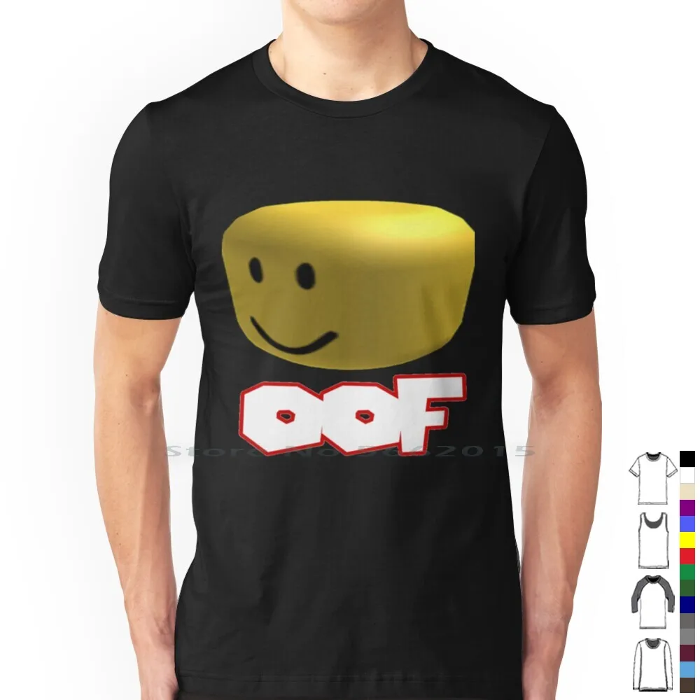 Oof Revisionado Regata Pure Cotton Vest Morte Som Jogos Divertidos Crianças Robux Cs Go Oof Meme Moda Família Kids Popular Fitness