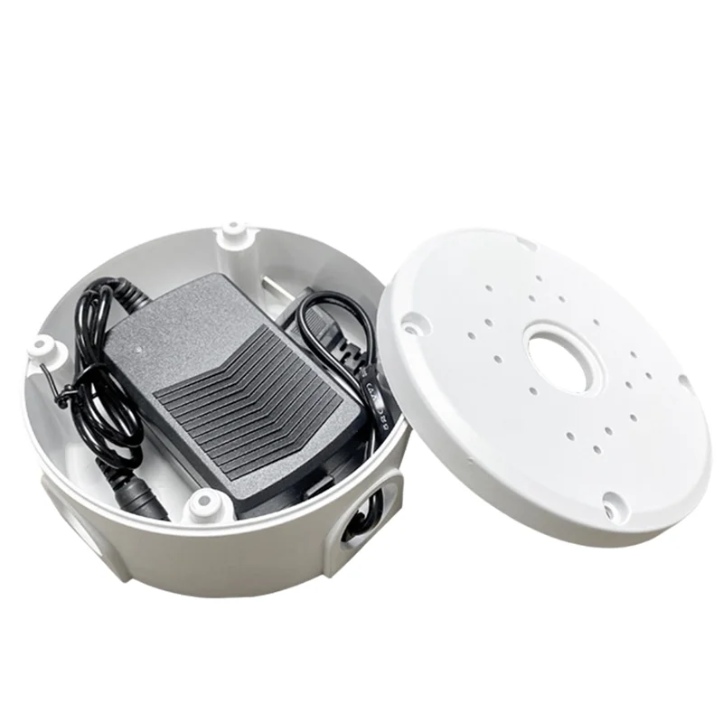 

Camera Junction Box Cable Deep Base For Dome/IP Camera Waterproof Mount Bracket Plastic Base Surveillance Dome Brackets-A09I