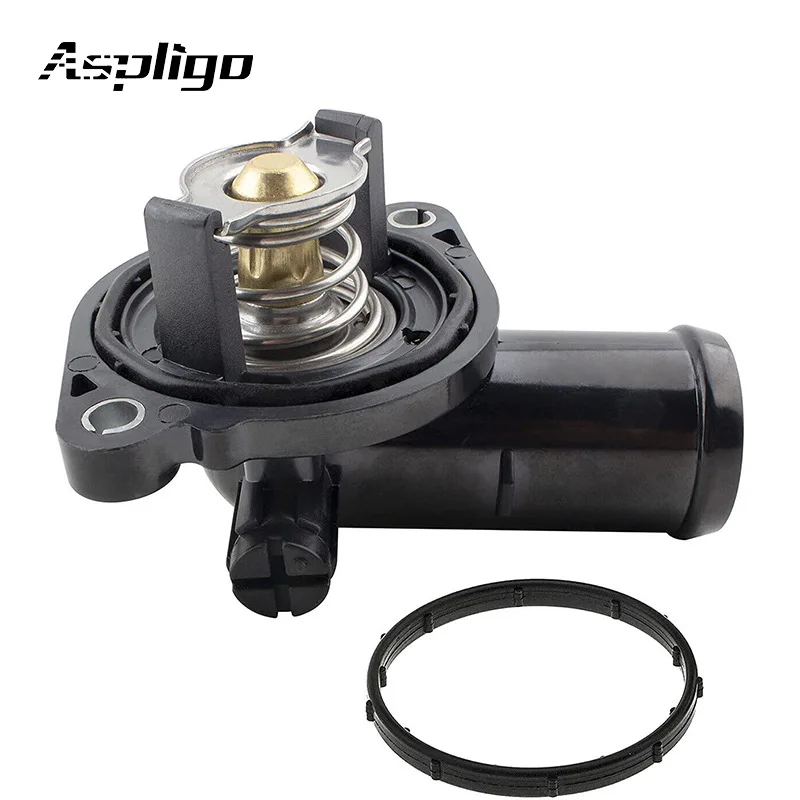 7B012111Compatible with 5184570AJ 11-21 Caravan Town &-Country Journey Avenger-3.6L Thermostat Housing Mopar-5184570AI 5184570AH