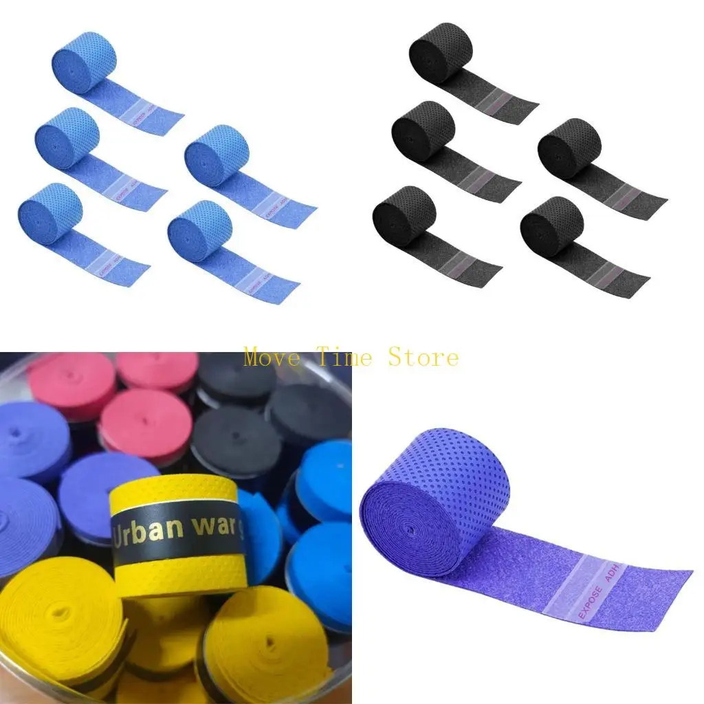 

92me 5pcs теннисная рукоятка с надписью овергрипает антислипные теннисные ракетки Grip Antiskid Пота лента для тенниса, сквоша,