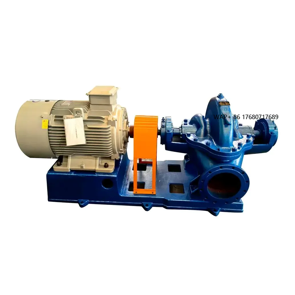 Cost Effective Investment Single Stage Double Suction Pump for Urban Ponding Drainage