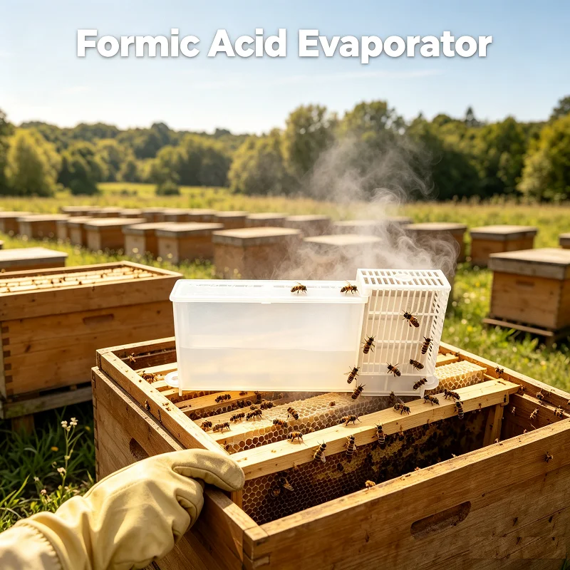 Formic Acid Evaporator Nassenheider Evaporator Beehive Varroa Mites Killing Formic and Acetic Acid Dispenser Beekeeping Tools